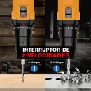 Parafusadeira e Furadeira 48V Com 2 Baterias Maleta e Acessórios Completo